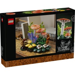 LEGO Botanicals 11505 Funghi del Bosco, Set di Piante Artificiali per Adulti, Decorazione per Casa, Idea Regalo Fai da Te