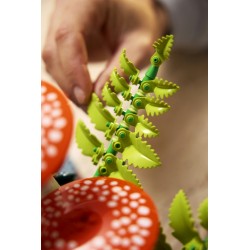 LEGO Botanicals 11505 Funghi del Bosco, Set di Piante Artificiali per Adulti, Decorazione per Casa, Idea Regalo Fai da Te