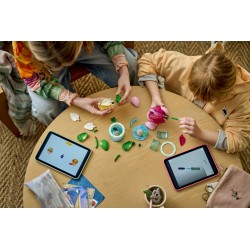 LEGO Botanicals 11511 Ninfee, Piante Artificiali con Fiori Finti in 2 Vasi, Decorazione Camera da Letto, Regalo Bambini 9+