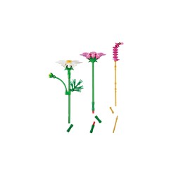 LEGO Botanicals 11514 Fiori di Cosmos, Bouquet Fiori Finti con 3 Cosmos Artificiali e 2 Steli di Penniseto, Regalo Bambini 9+