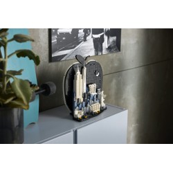 LEGO Architecture 21066 New York City – La Grande Mela, Kit Modellismo da Adulti, Decorazione con Monumenti, Regalo Fai da te