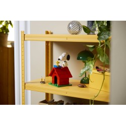 LEGO Ideas 21368 Peanuts: la Cuccia di Snoopy, Kit Modellismo da Esposizione per Adulti con Personaggi di Snoopy e Woodstock