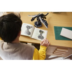 LEGO Minecraft 21595 Drago dell'End, Giocattolo Interattivo con Ali Mobili e Supporto, Regalo per Gamer e Bambini da 10 Anni