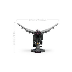 LEGO Minecraft 21595 Drago dell'End, Giocattolo Interattivo con Ali Mobili e Supporto, Regalo per Gamer e Bambini da 10 Anni