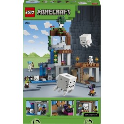 LEGO Minecraft 21597 Stazione di Ghast, Giocattolo con 8 Personaggi e Accessori, Regalo per Gamer e Bambini da 9 Anni in su