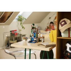 LEGO Minecraft 21597 Stazione di Ghast, Giocattolo con 8 Personaggi e Accessori, Regalo per Gamer e Bambini da 9 Anni in su