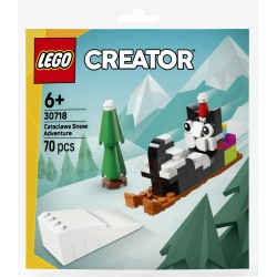 LEGO Creator Polybag 30718 Avventura sulla neve di Claus il gatto