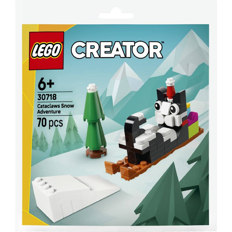 LEGO Creator Polybag 30718 Avventura sulla neve di Claus il gatto
