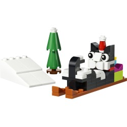 LEGO Creator Polybag 30718 Avventura sulla neve di Claus il gatto