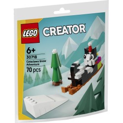 LEGO Creator Polybag 30718 Avventura sulla neve di Claus il gatto
