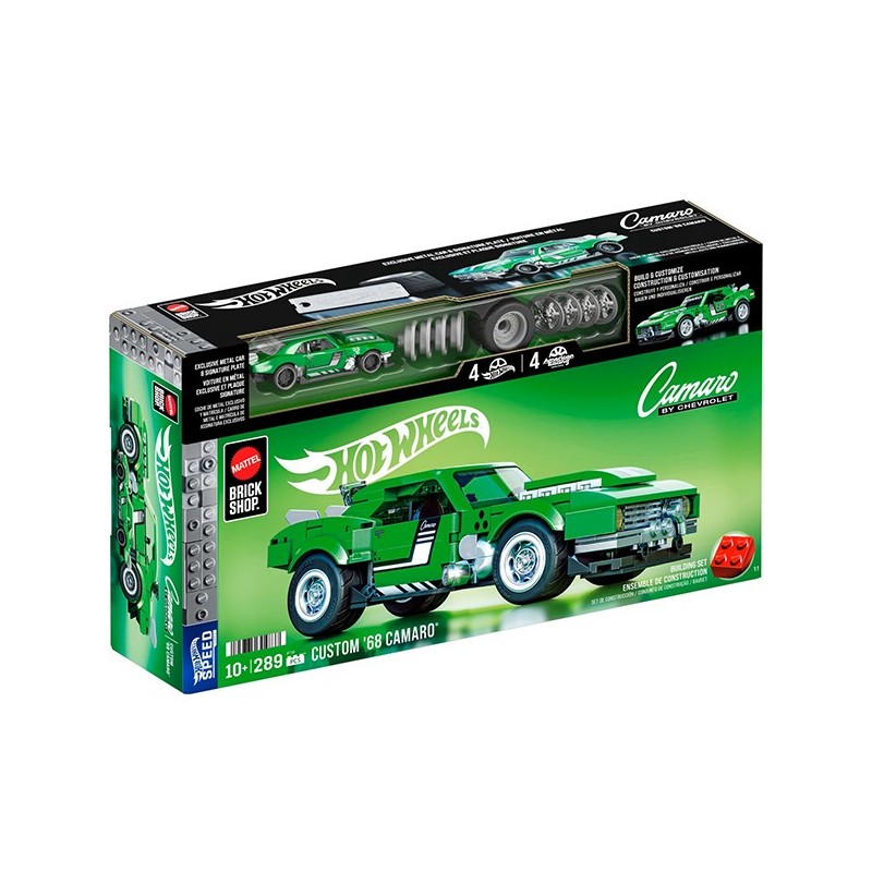 Mattel Brick Shop - Hotwheels - Custom '68 Camaro