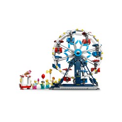 LEGO Creator 31389 3in1 Iconica Ruota Panoramica, Parco Giochi Trasformabile in Attrazione a Forma di UFO o in Giostra, da 8+