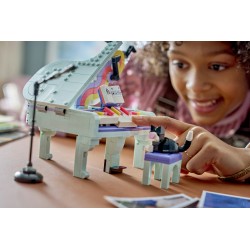 LEGO Creator 31392 3in1: Pianoforte Decorativo con Gatto, Giocattolo Retrò Trasformabile in Radio o Giradischi, Regalo da 9+