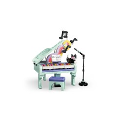 LEGO Creator 31392 3in1: Pianoforte Decorativo con Gatto, Giocattolo Retrò Trasformabile in Radio o Giradischi, Regalo da 9+
