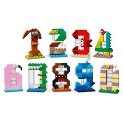 LEGO 40807 Numeri del Compleanno Giocattolo, Decorazione per Torta, Addobbi per Feste o Gioco per Contare, Regalo Bambini 6+