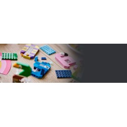 LEGO 40807 Numeri del Compleanno Giocattolo, Decorazione per Torta, Addobbi per Feste o Gioco per Contare, Regalo Bambini 6+