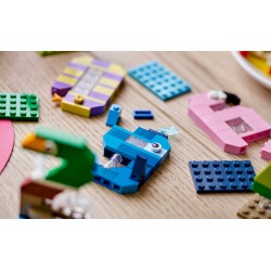 LEGO 40807 Numeri del Compleanno Giocattolo, Decorazione per Torta, Addobbi per Feste o Gioco per Contare, Regalo Bambini 6+
