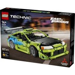 LEGO Technic 42229 Auto Mitsubishi Eclipse Fast and Furious, Kit Modellismo STEM da Collezione, Regalo per Ragazzi da 14+