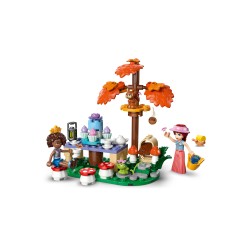 LEGO Friends 42690 Tea Party nella Foresta, Gioco di Ruolo con 2 Mini Bamboline, 3 Animali e Cibo Giocattolo, Regalo da 6+