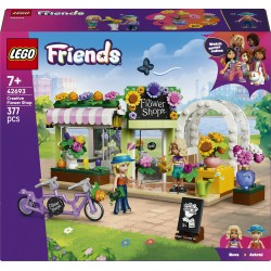 LEGO Friends 42693 Negozio di Fiori Creativo, Giocattolo con Fiori Finti, Bouquet, 2 Mini Bamboline e Accessori, Regalo da 7+