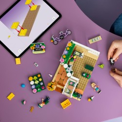 LEGO Friends 42693 Negozio di Fiori Creativo, Giocattolo con Fiori Finti, Bouquet, 2 Mini Bamboline e Accessori, Regalo da 7+