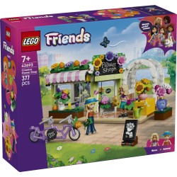 LEGO Friends 42693 Negozio di Fiori Creativo, Giocattolo con Fiori Finti, Bouquet, 2 Mini Bamboline e Accessori, Regalo da 7+