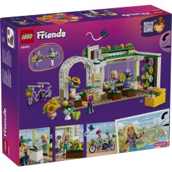 LEGO Friends 42693 Negozio di Fiori Creativo, Giocattolo con Fiori Finti, Bouquet, 2 Mini Bamboline e Accessori, Regalo da 7+