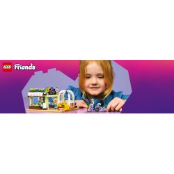 LEGO Friends 42693 Negozio di Fiori Creativo, Giocattolo con Fiori Finti, Bouquet, 2 Mini Bamboline e Accessori, Regalo da 7+
