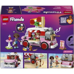LEGO Friends 42694 Furgone delle Pizze, Giocattolo con 2 Mini Bamboline, Cane e Accessori, Regalo di Compleanno Bambini da 6+