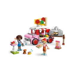 LEGO Friends 42694 Furgone delle Pizze, Giocattolo con 2 Mini Bamboline, Cane e Accessori, Regalo di Compleanno Bambini da 6+