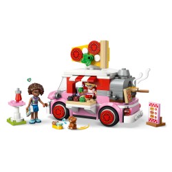 LEGO Friends 42694 Furgone delle Pizze, Giocattolo con 2 Mini Bamboline, Cane e Accessori, Regalo di Compleanno Bambini da 6+