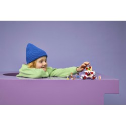 LEGO Friends 42694 Furgone delle Pizze, Giocattolo con 2 Mini Bamboline, Cane e Accessori, Regalo di Compleanno Bambini da 6+