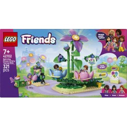 LEGO Friends 42702 Giostra delle Tazze da Tè Floreali, Giocattolo con 3 Mini Bamboline, Cabina Fotografica e Accessori, da 7+