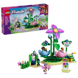 LEGO Friends 42702 Giostra delle Tazze da Tè Floreali, Giocattolo con 3 Mini Bamboline, Cabina Fotografica e Accessori, da 7+