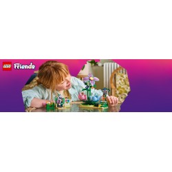 LEGO Friends 42702 Giostra delle Tazze da Tè Floreali, Giocattolo con 3 Mini Bamboline, Cabina Fotografica e Accessori, da 7+
