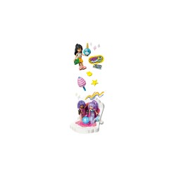 LEGO Friends 42703 Montagne Russe della Sirenetta, Giocattolo Interattivo con 3 Carrozze, Negozio e 5 Mini Bamboline, da 8+