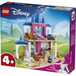 LEGO | Disney Princess 43283 Castello degli Amici Animali di Cenerentola, Gioco Didattico con Mini Bambolina, 4 Animali, 4+