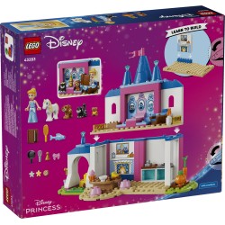 LEGO | Disney Princess 43283 Castello degli Amici Animali di Cenerentola, Gioco Didattico con Mini Bambolina, 4 Animali, 4+