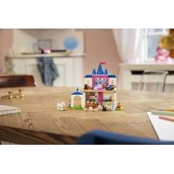 LEGO | Disney Princess 43283 Castello degli Amici Animali di Cenerentola, Gioco Didattico con Mini Bambolina, 4 Animali, 4+