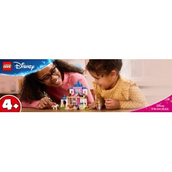 LEGO | Disney Princess 43283 Castello degli Amici Animali di Cenerentola, Gioco Didattico con Mini Bambolina, 4 Animali, 4+