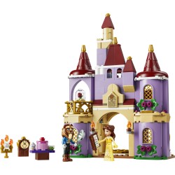 LEGO | Disney Princess 43289 Belle e il Castello Incantato della Bestia, Gioco con 2 Mini Bamboline e 2 Personaggi, Regalo 5+