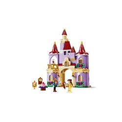 LEGO | Disney Princess 43289 Belle e il Castello Incantato della Bestia, Gioco con 2 Mini Bamboline e 2 Personaggi, Regalo 5+