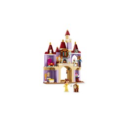 LEGO | Disney Princess 43289 Belle e il Castello Incantato della Bestia, Gioco con 2 Mini Bamboline e 2 Personaggi, Regalo 5+