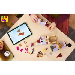 LEGO | Disney Princess 43289 Belle e il Castello Incantato della Bestia, Gioco con 2 Mini Bamboline e 2 Personaggi, Regalo 5+