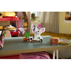 LEGO | Disney Vaiana 43292 Pua Action Figure, Maialino Giocattolo con Fiore, Granchio e Zattera, Regalo per Bambini da 9+