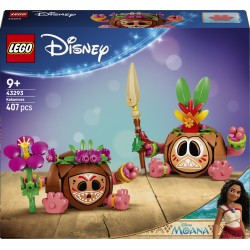 LEGO | Disney Vaiana 43293 Kakamora, Giocattolo con 2 Personaggi Portavaso e Fiori Finti, Regalo per Bambine da 9 Anni in su