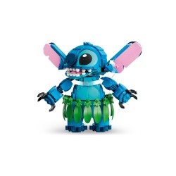 LEGO | Disney 43296 Stitch e Scrump, 2 Action Figure Giocattolo con Accessori, Decorazione Cameretta, Regalo per Bambini 9+