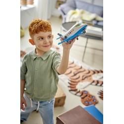 LEGO City 60492 Jet Passeggeri, Modellino di Aereo Giocattolo con 4 Minifigure e Accessori, Giochi Didattici, Regalo per 4+