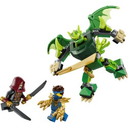 LEGO NINJAGO 71862 Battle Pack Mech Drago di Lloyd, Giocattolo Ninja con Action Figure e 3 Minifigure, Regalo per Bambini 6+