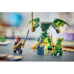 LEGO NINJAGO 71862 Battle Pack Mech Drago di Lloyd, Giocattolo Ninja con Action Figure e 3 Minifigure, Regalo per Bambini 6+